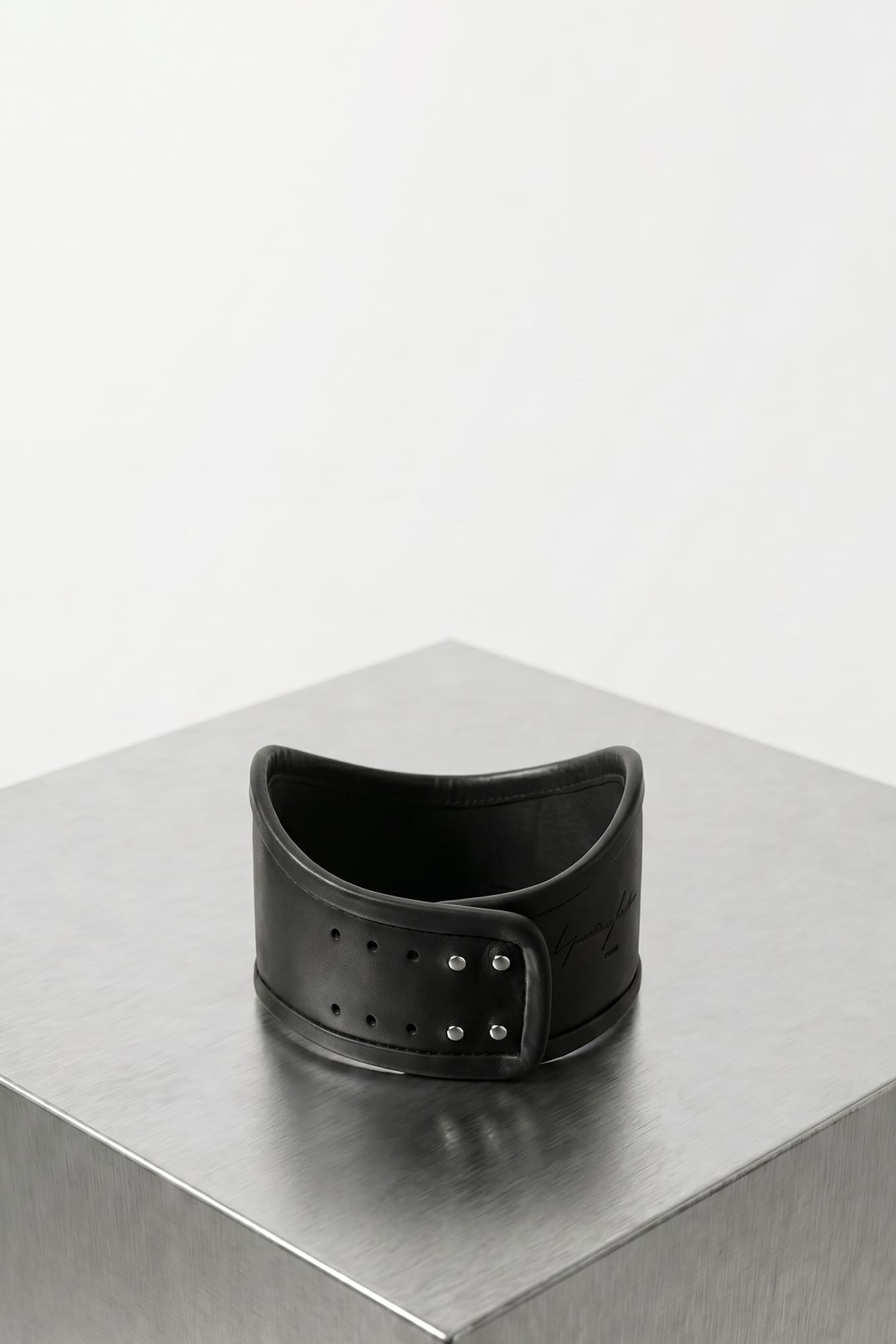 Matières Fécales Molinier Leather Collar back