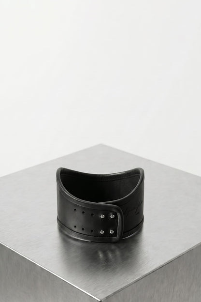 Matières Fécales Molinier Leather Collar back