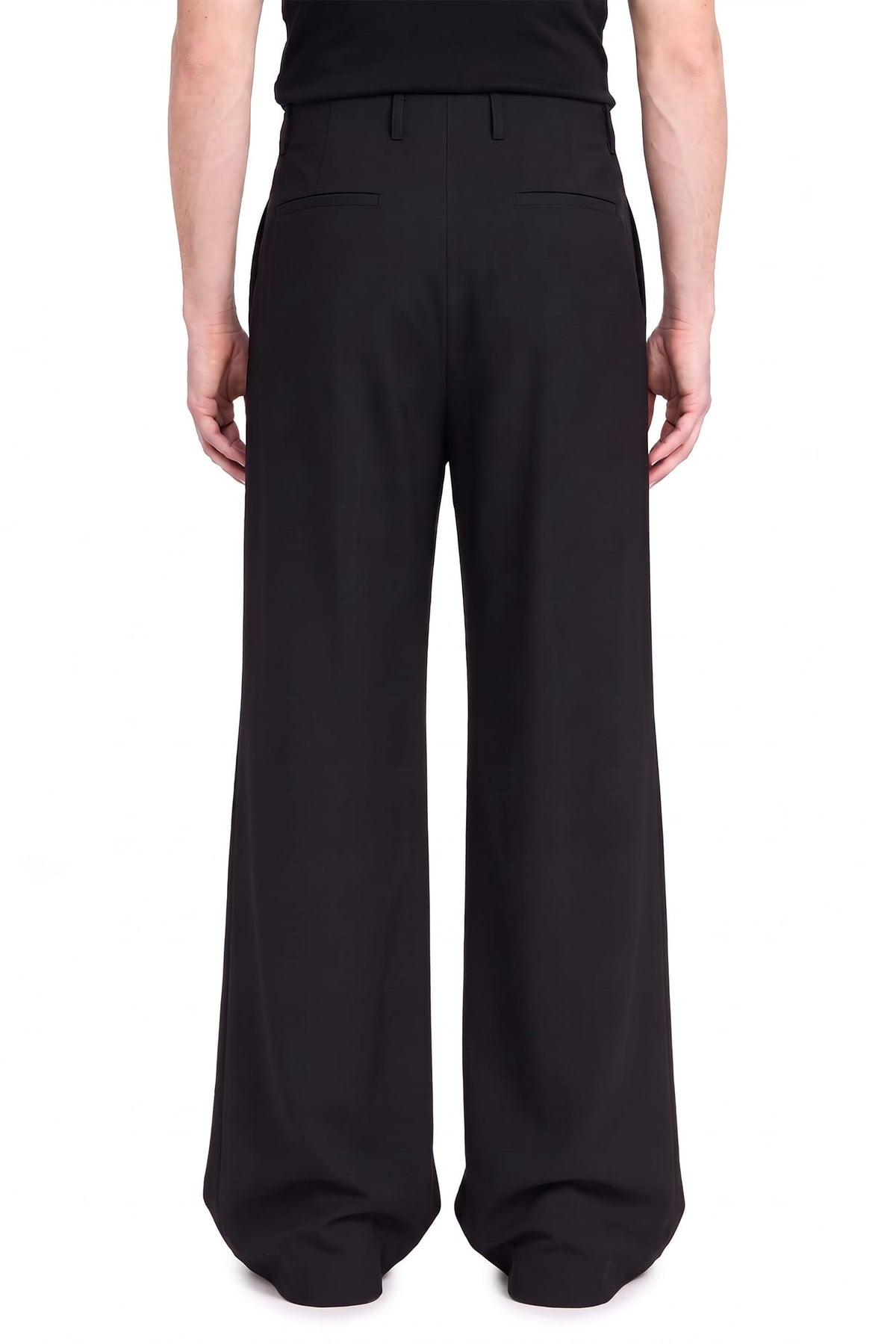 Matieres Fecales Monsieur S. Pants in Black TS back
