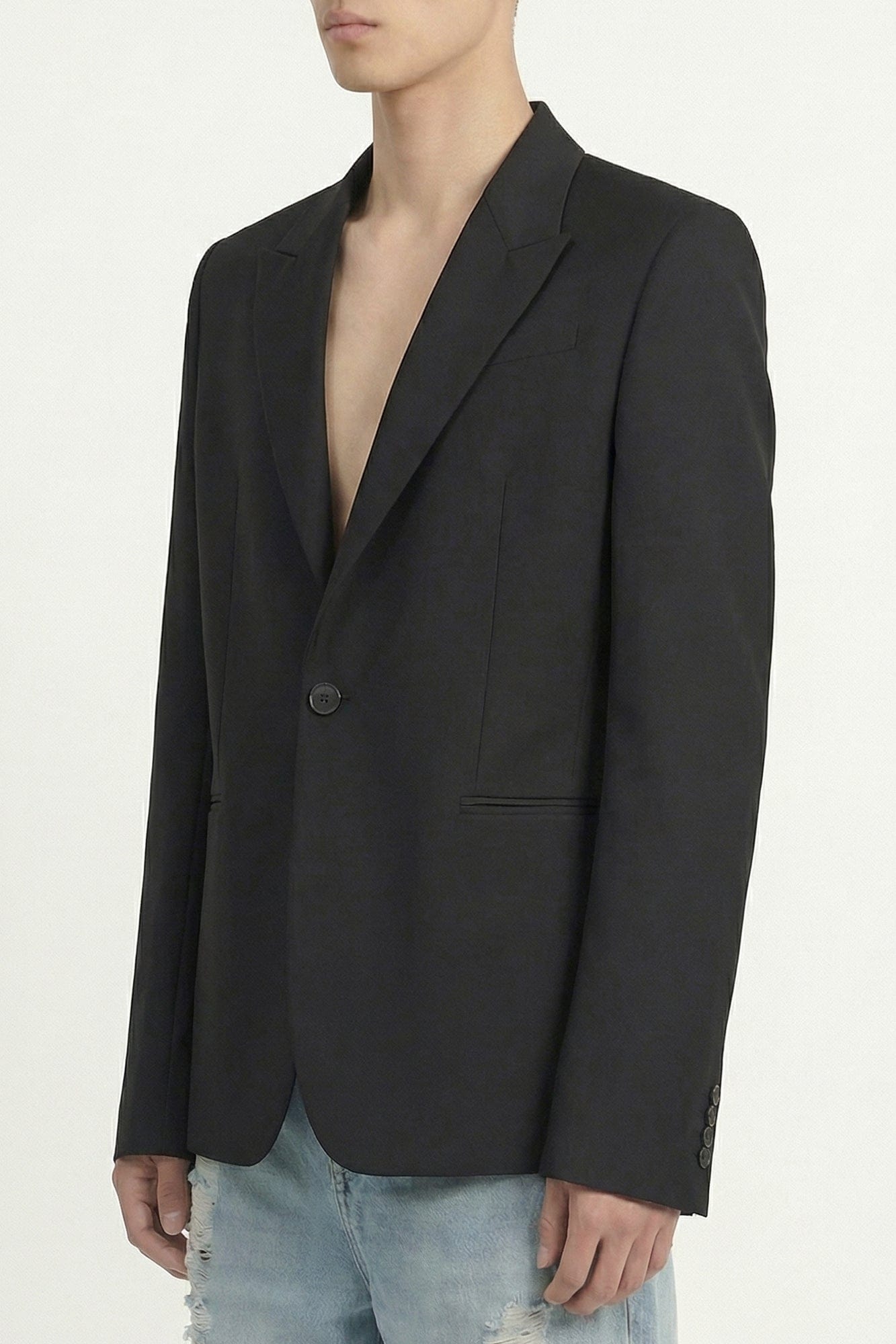 Matières Fécales Monsieur Woven Blazer side