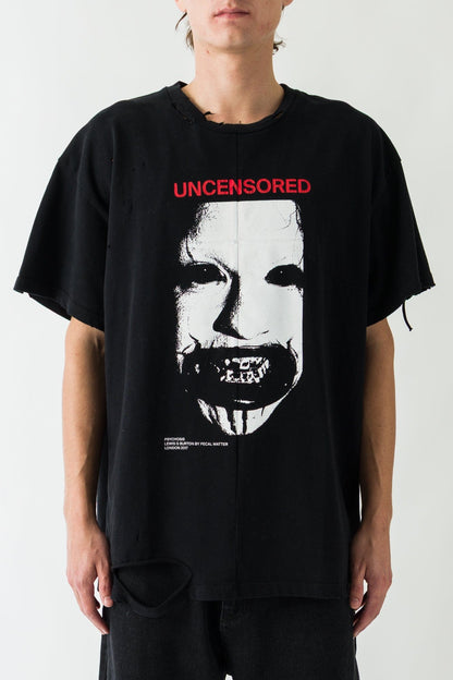 Matières Fécales Uncensored Tee on man