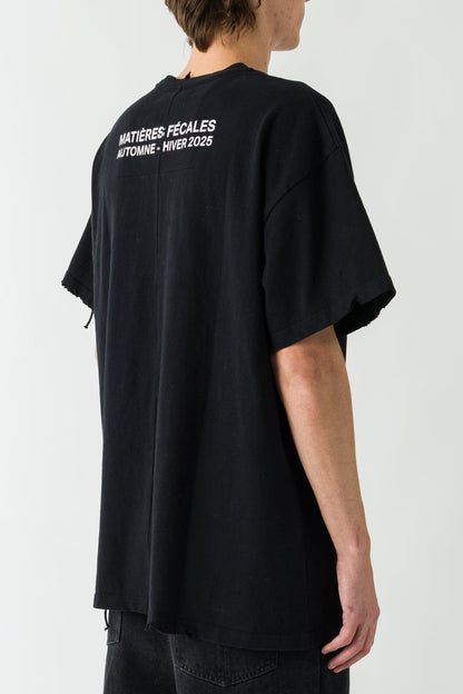 Matières Fécales Uncensored Tee on man back