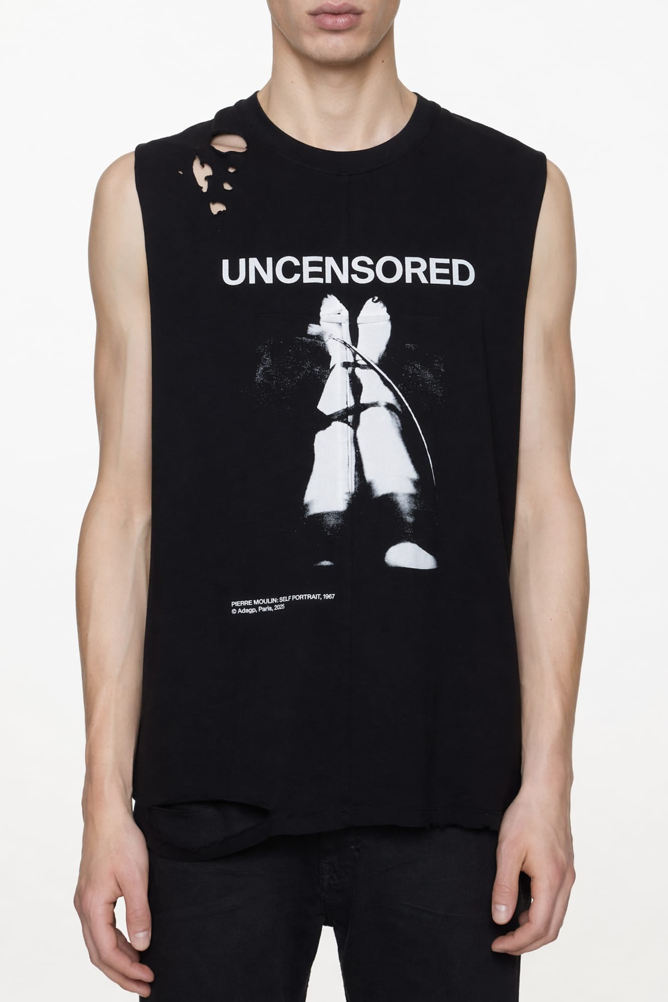 Matières Fécales Unisex Fetische Cut Off Knit Tank