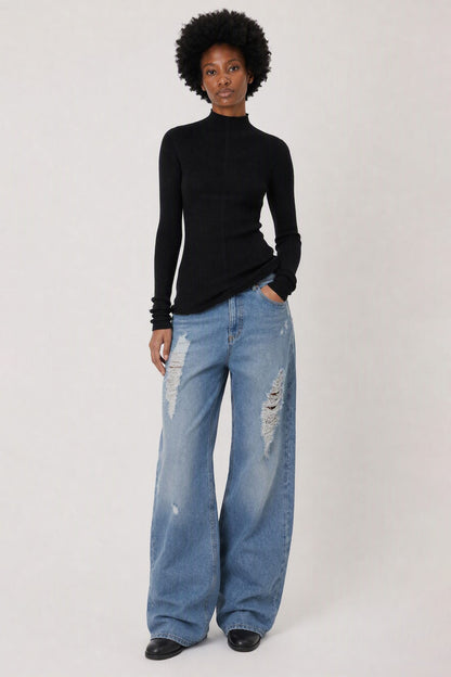Matières Fécales Unisex Forever Sweater full look