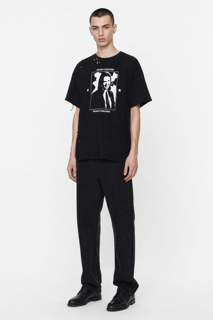 Matières Fécales Unisex Hannah Knit Tee full look