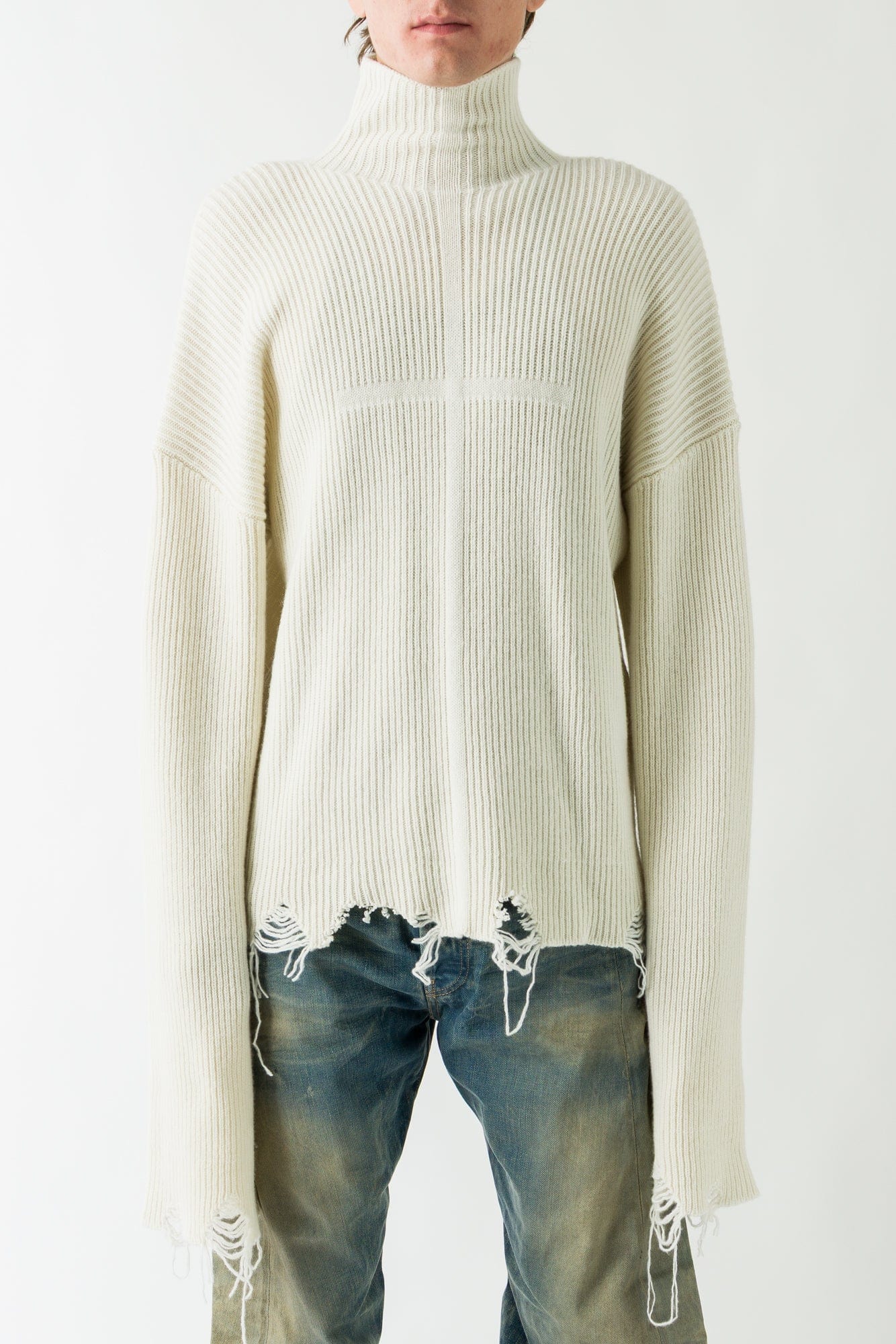 Matières Fécales Chalet Sweater on man