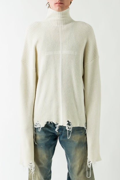 Matières Fécales Chalet Sweater on man