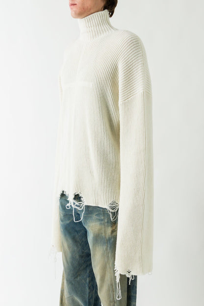 Matières Fécales Chalet Sweater on man side