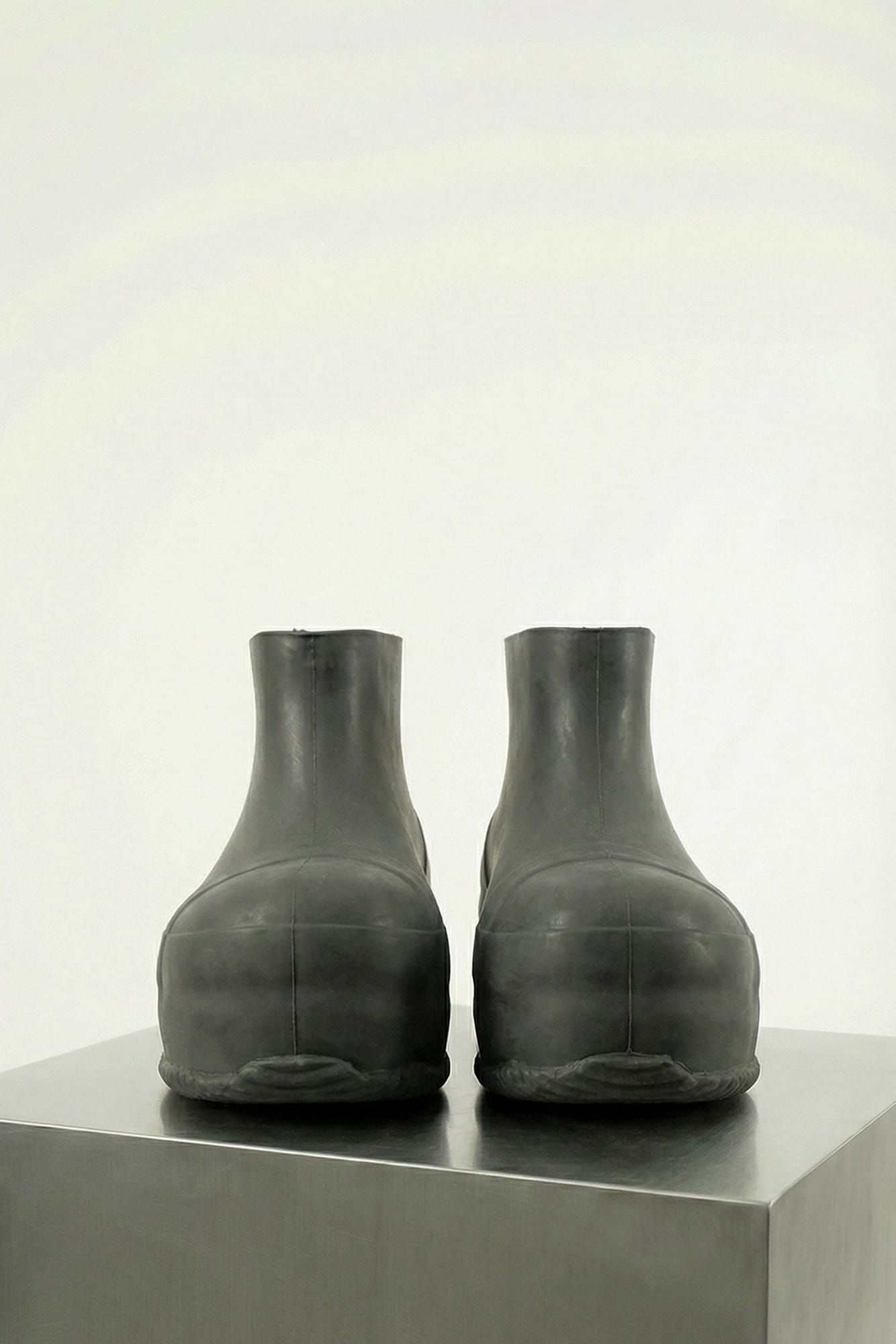 Matthew M Williams Low Rubber Boot in Black SS26