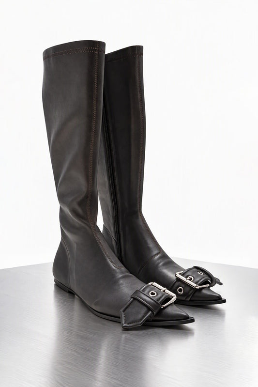 Melitta Baumeister Belted Pointy Boot side