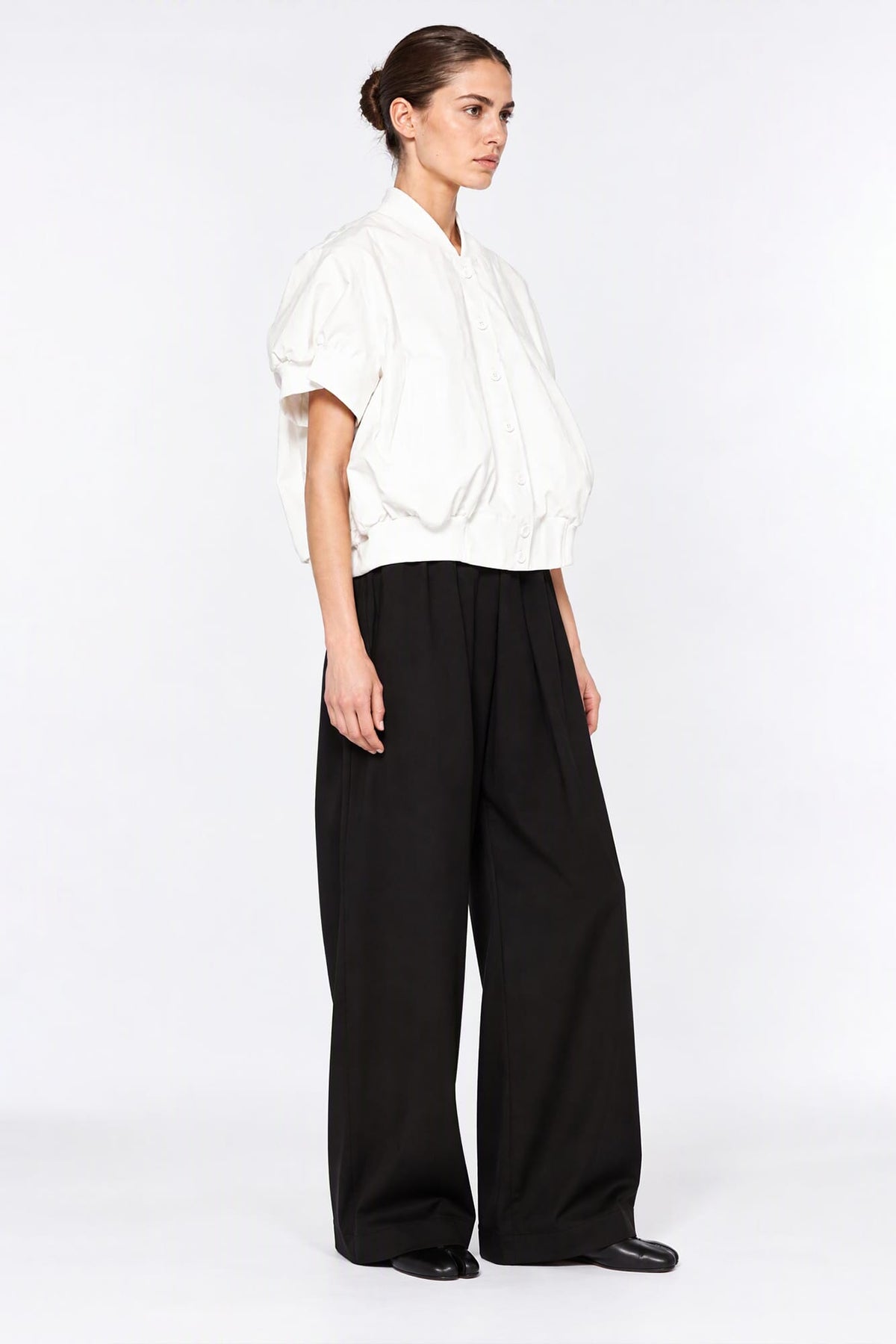 Melitta Baumeister Bomber Shirt in White