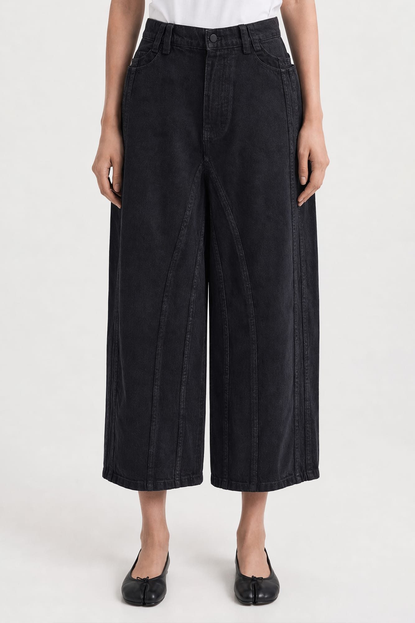 Melitta Baumeister Doubled Cropped Denim Pants SS26