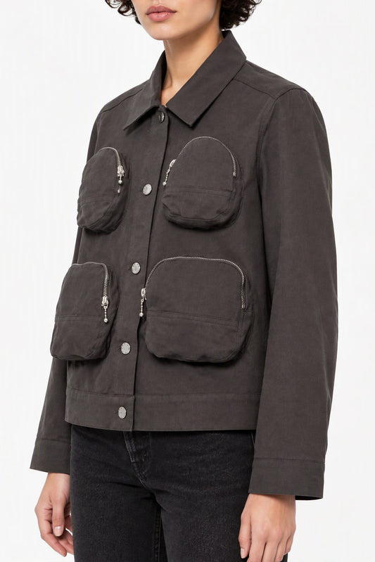 Melitta Baumeister Front Pocket Cargo Shirt side