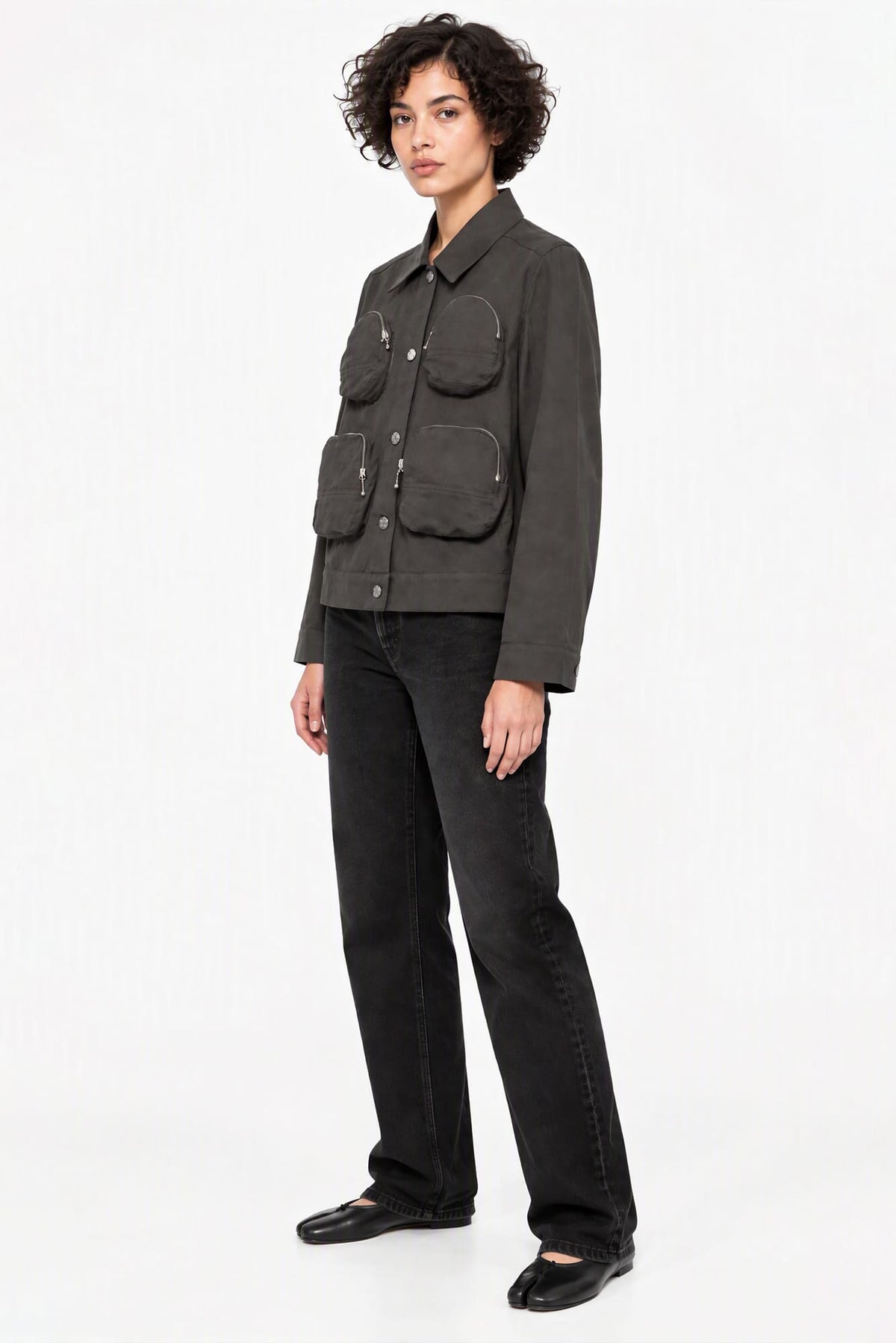 Melitta Baumeister Front Pocket Cargo Shirt full look