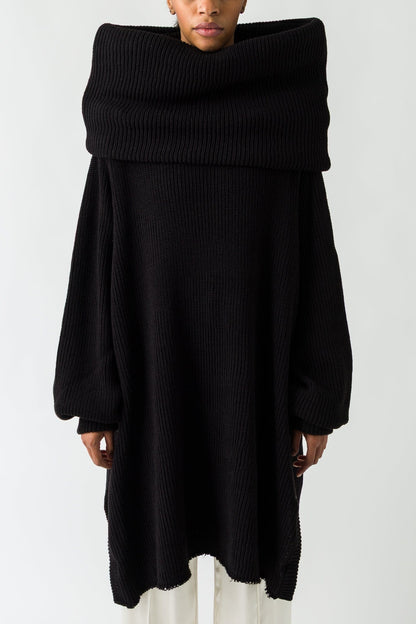 Melitta Baumeister High Collar Knit Sweater