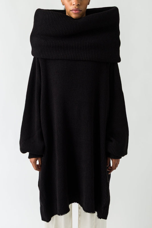 Melitta Baumeister High Collar Knit Sweater