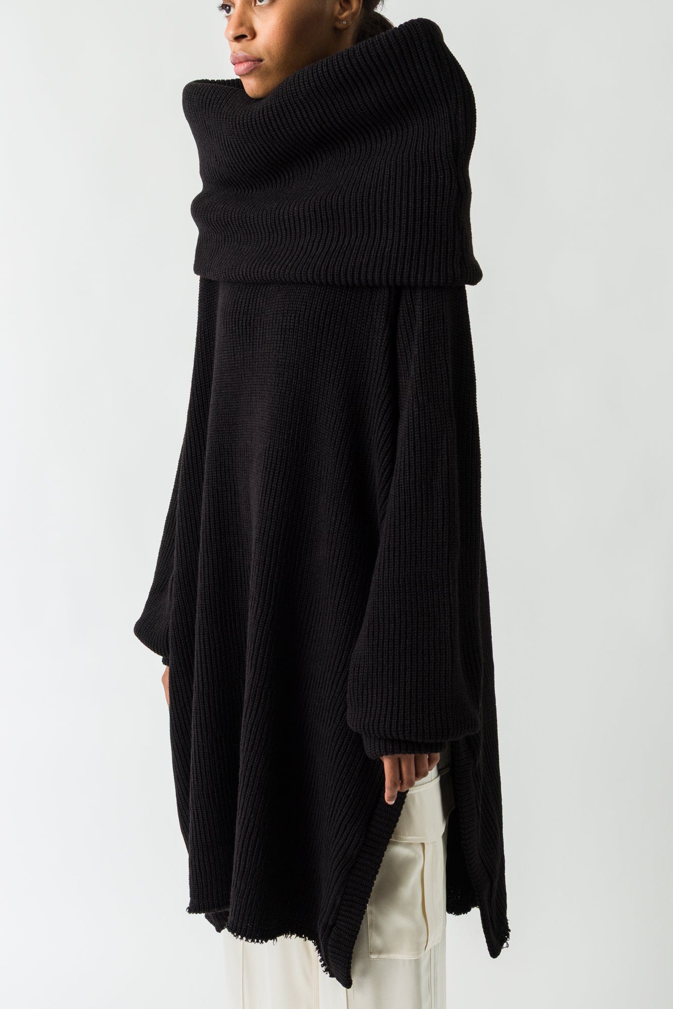 Melitta Baumeister High Collar Knit Sweater