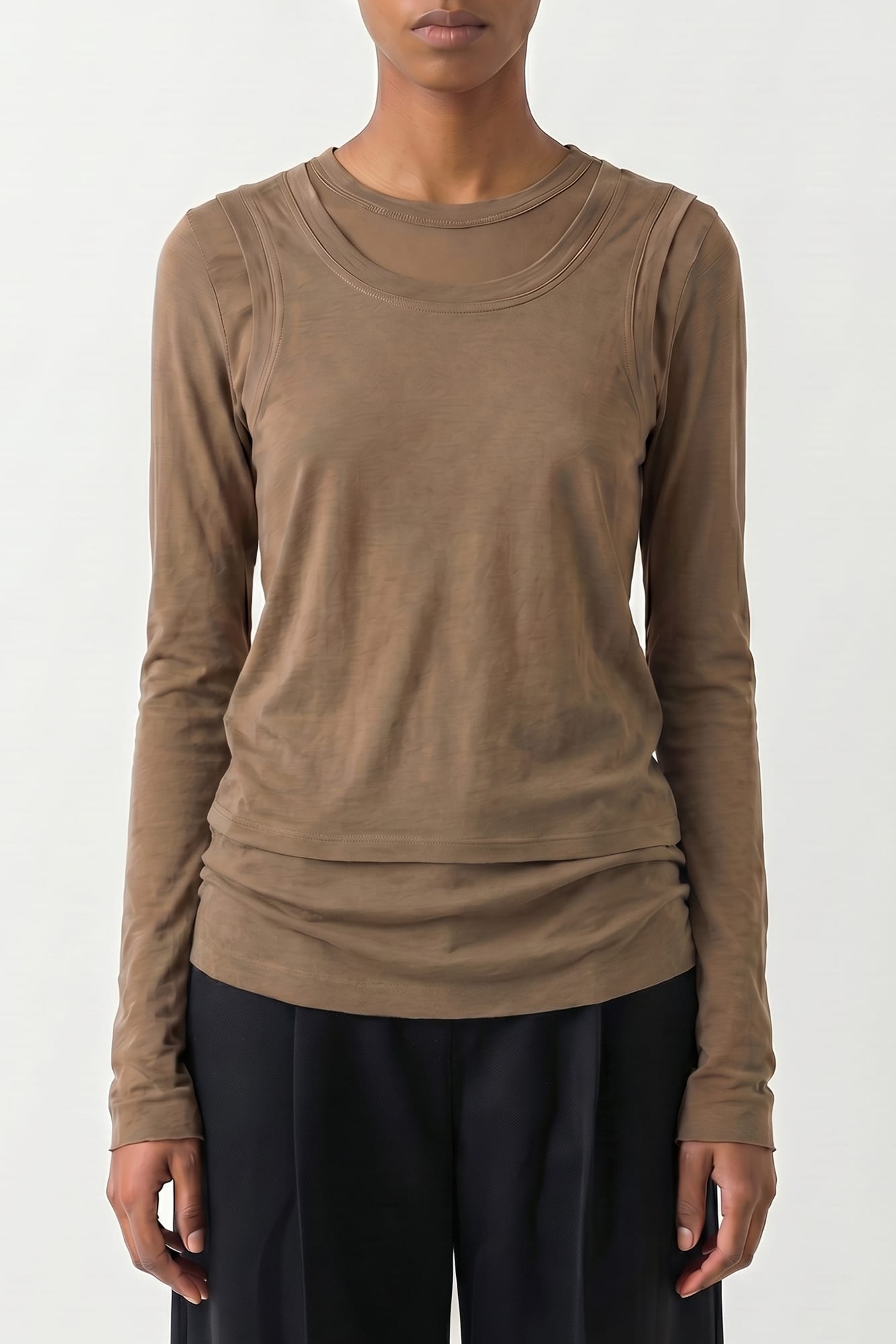 Melitta Baumeister Long Sleeve Double Top SS26