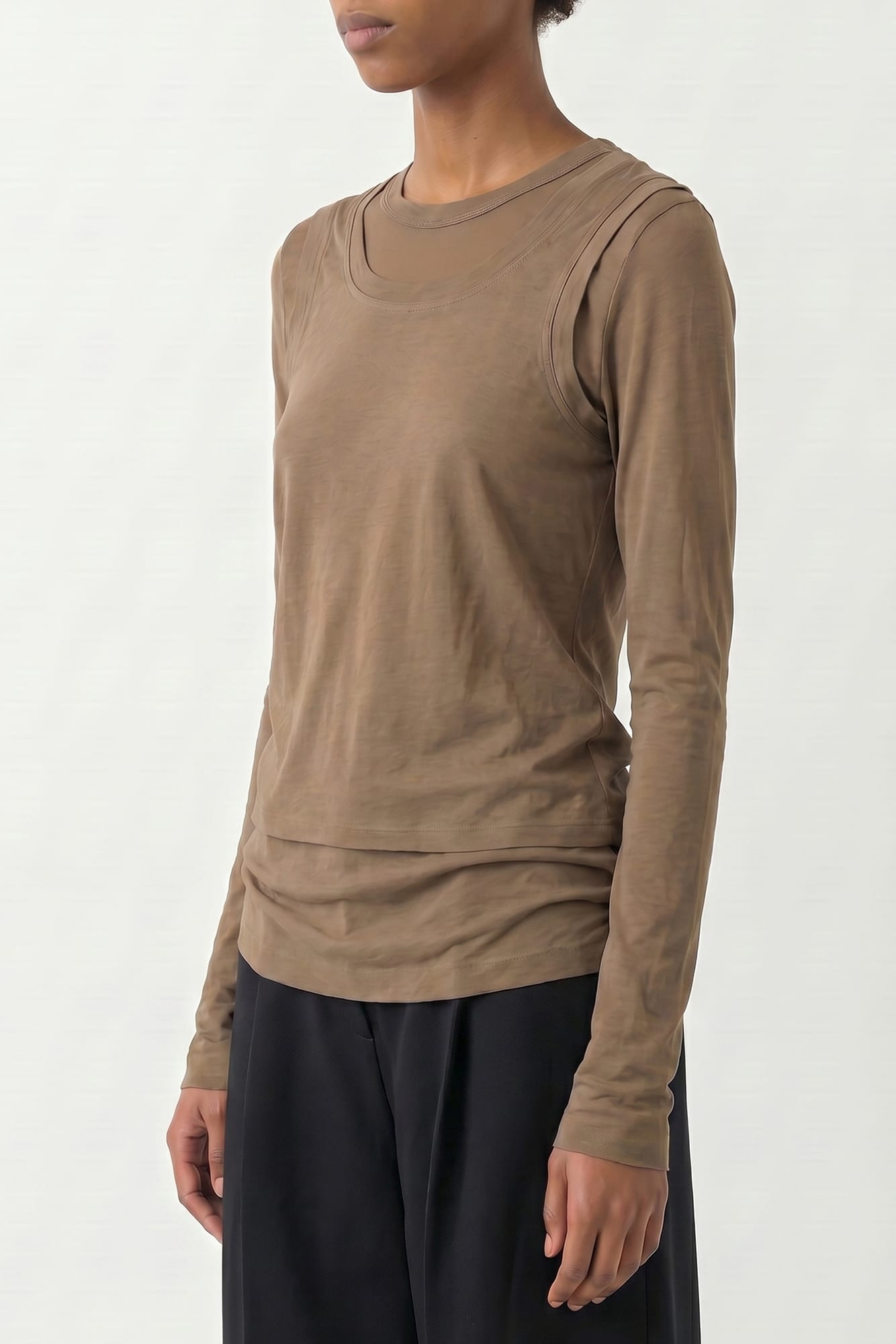 Melitta Baumeister Long Sleeve Double Top SS26