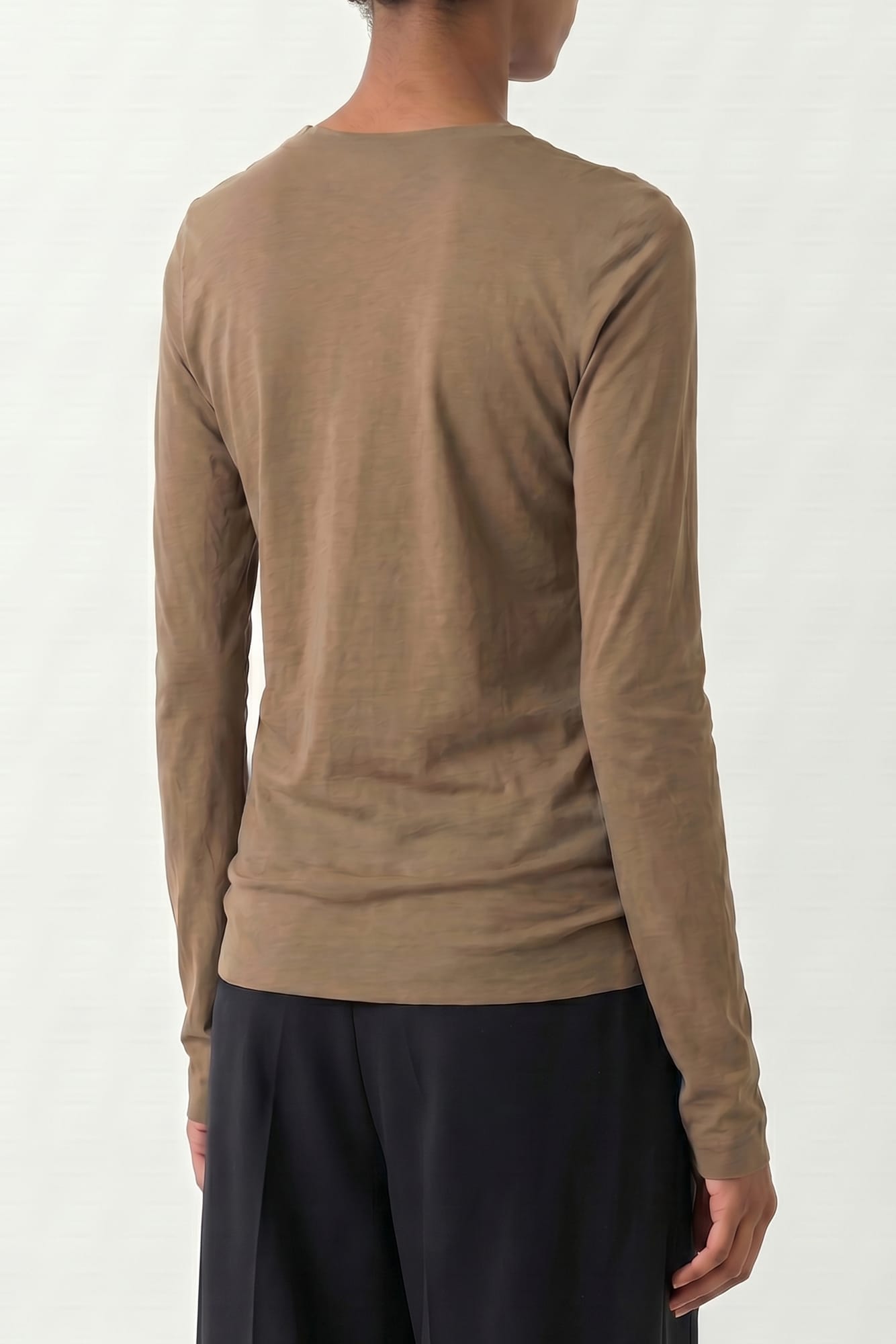 Melitta Baumeister Long Sleeve Double Top SS26 back