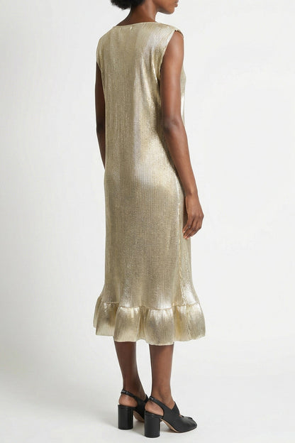 Melitta Baumeister Puffle Ripple Dress back