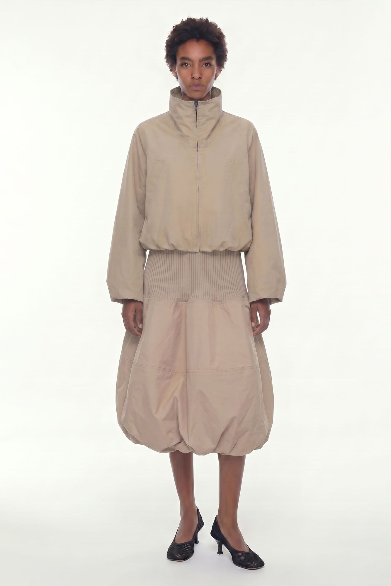 Melitta Baumeister Round Zip Up Jacket SS26 full look