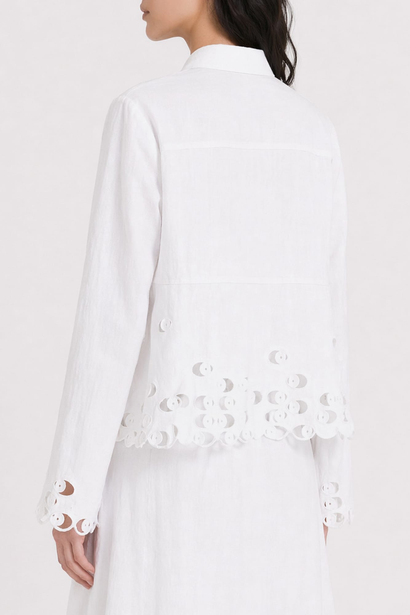 Melitta Baumeister Watching Shirt Jacket SS26 back