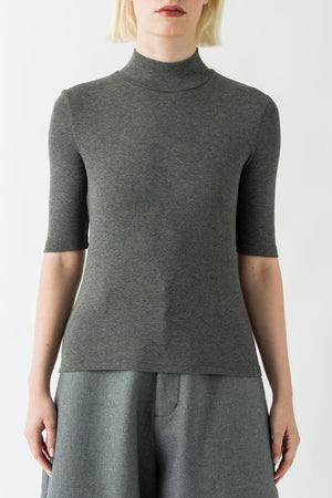 Melitta Baumeister Baby Mock Neck in Fluid Melange