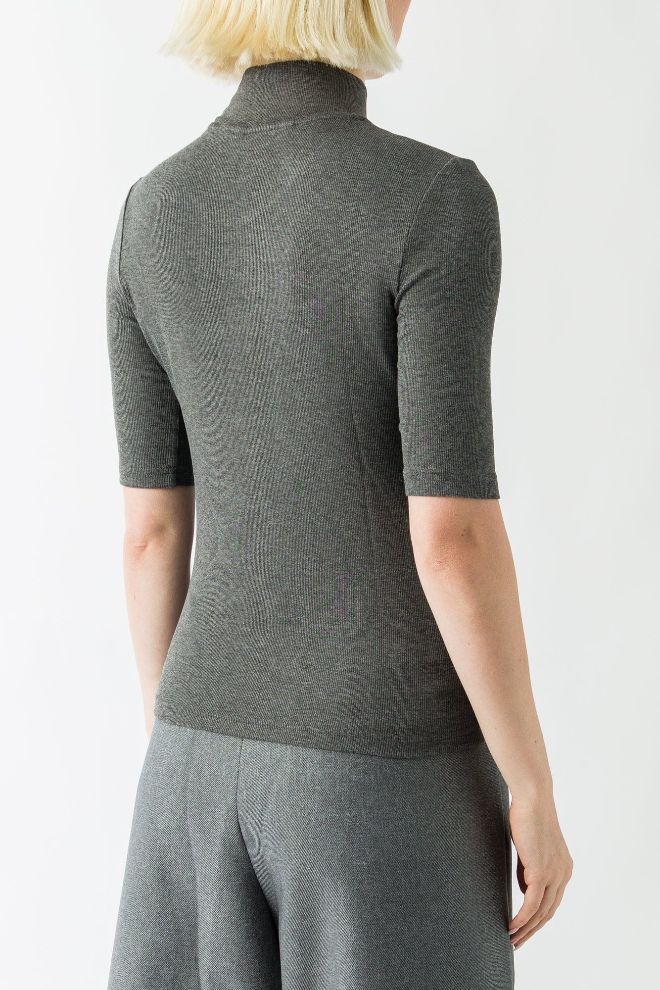 Melitta Baumeister Baby Mock Neck in Fluid Melange