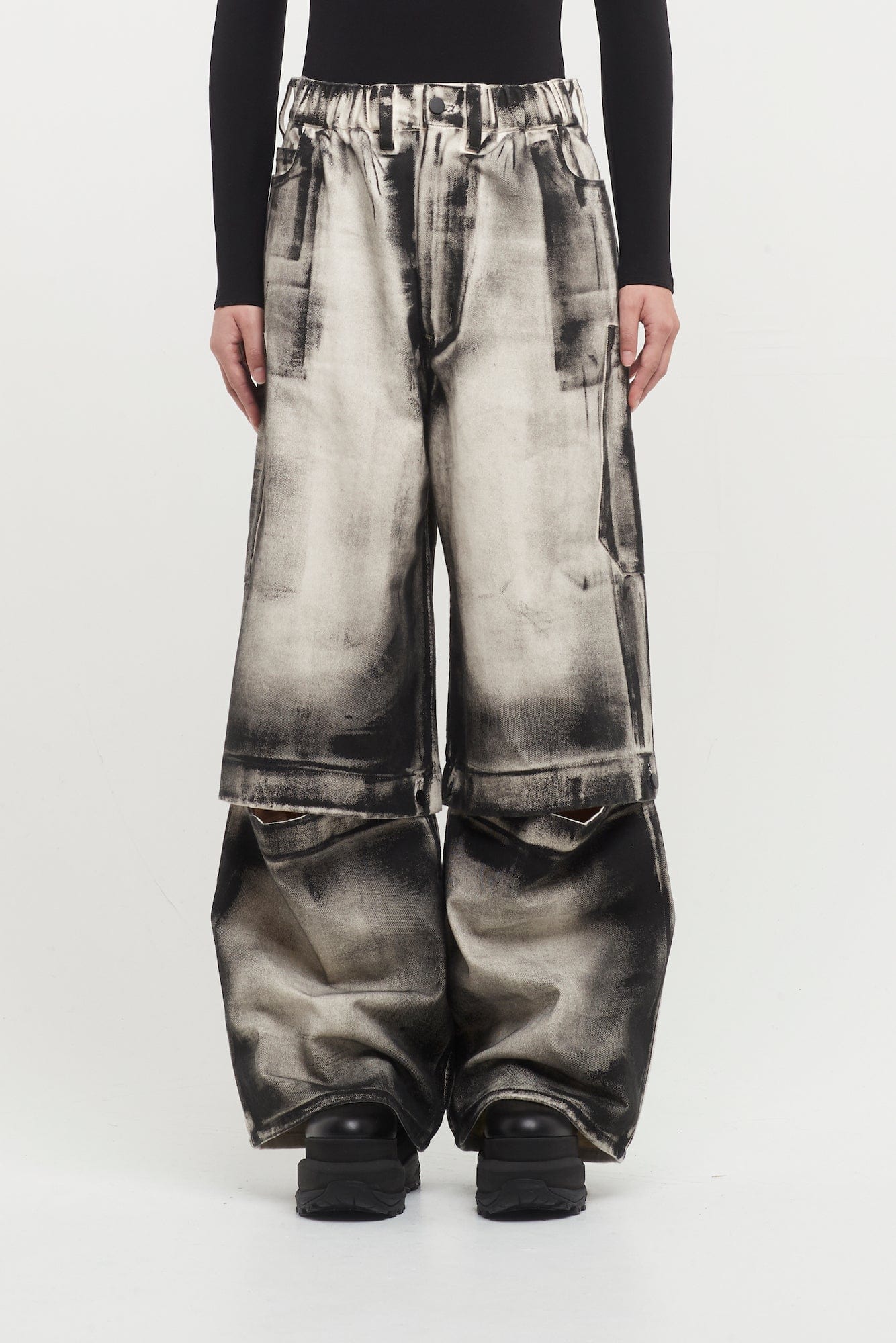 Melitta Baumeister Painted Denim Pants