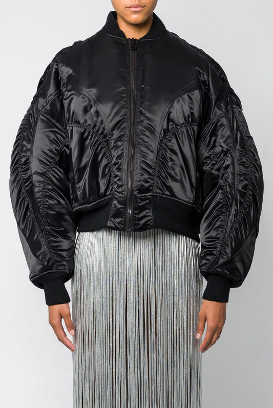 Mugler Shiny Bomber