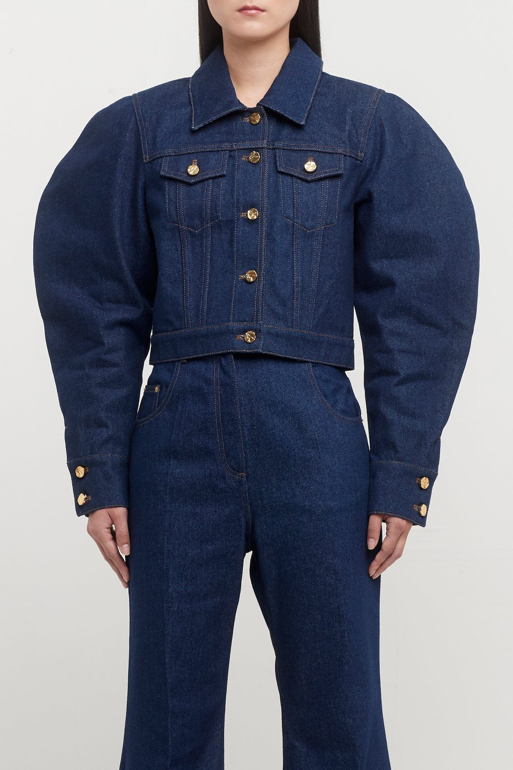 Nina Ricci Trucker Jacket with Cocoon Sleeves – Antidote Fashion