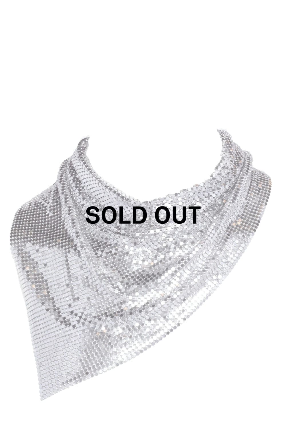 Silver Pixel Scarf