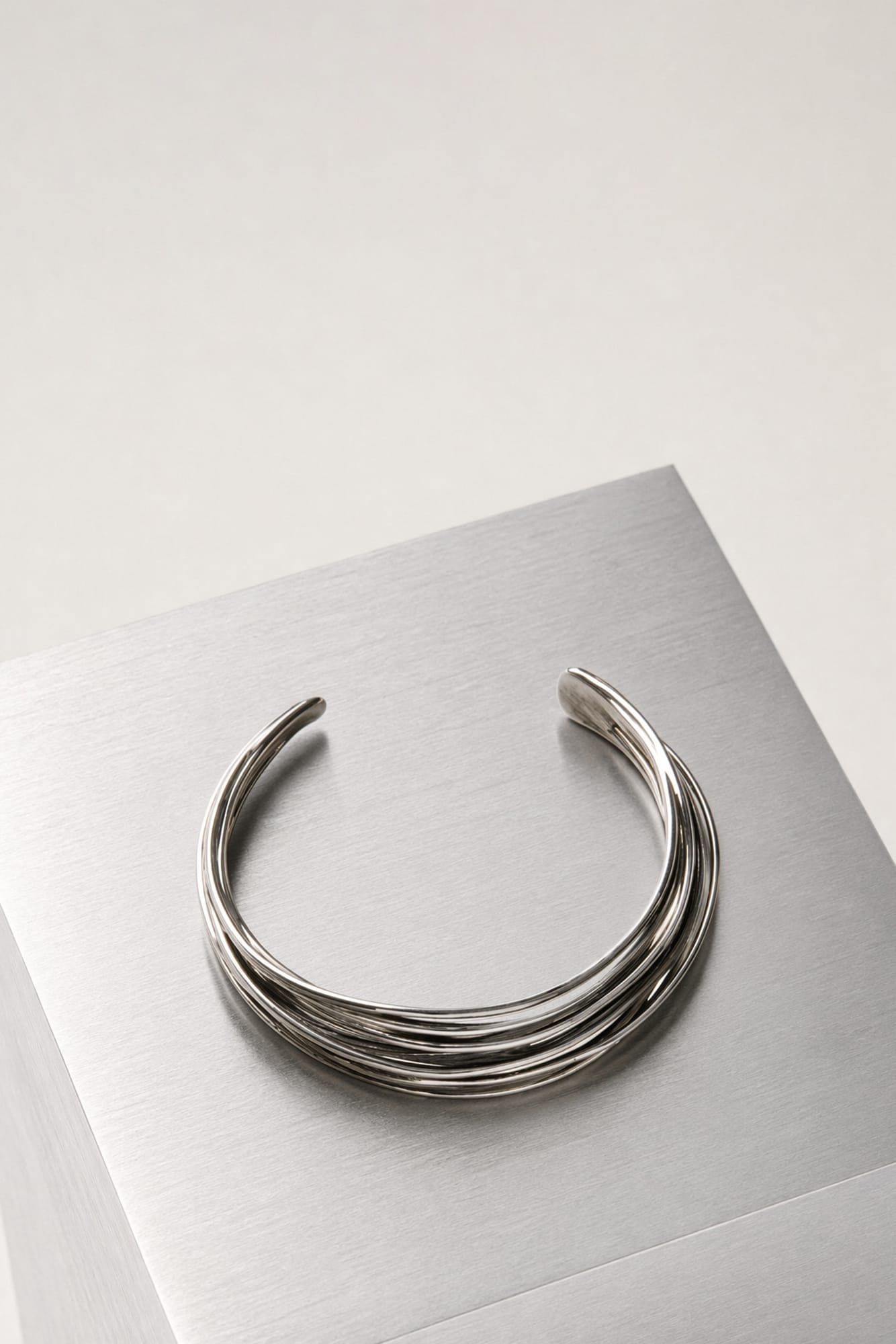 Panconesi Orbit Choker in Silver