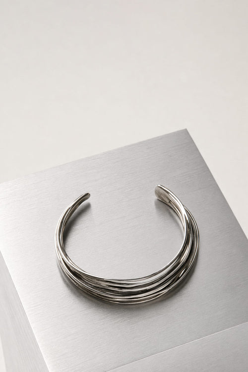 Panconesi Orbit Choker in Silver