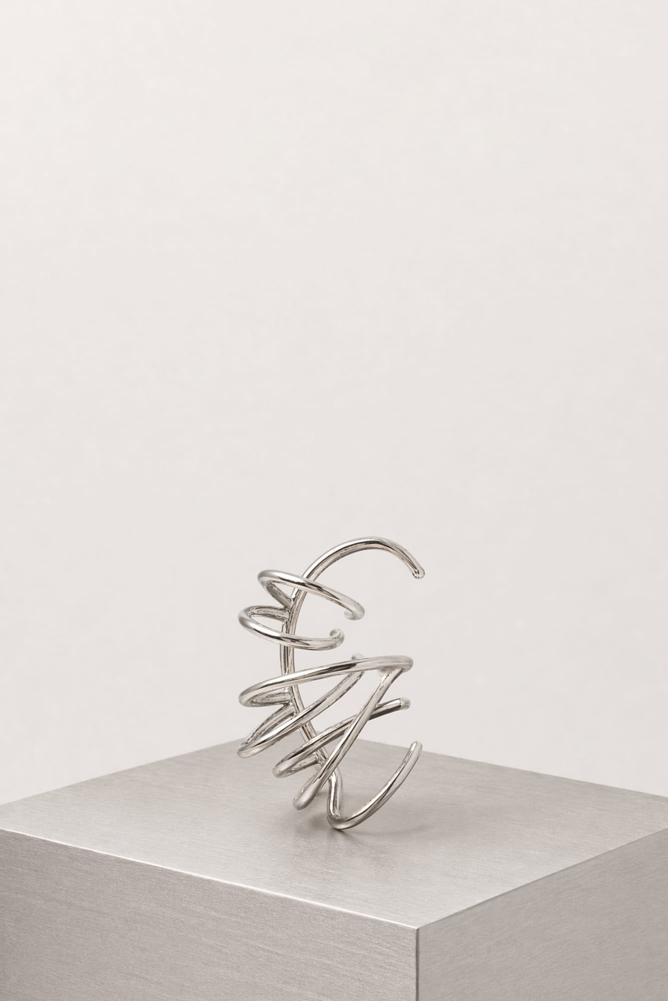 Panconesi Orbit Ear Cuff in Silver