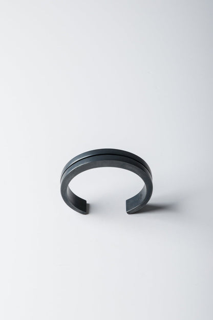 Parts of Four Reduced Crescent Crevice Bracelet v2 (15mm, KA) above