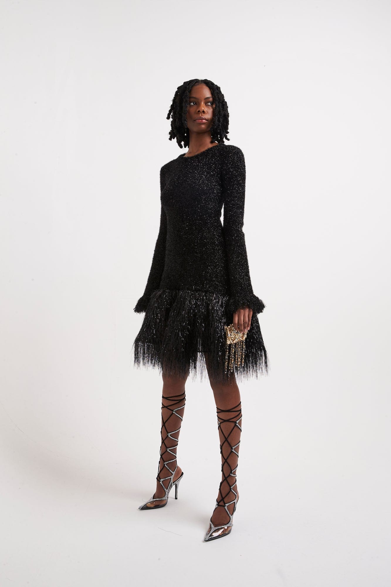 Rabanne Metallic Fringe Dress – Antidote Fashion and Lifestyle