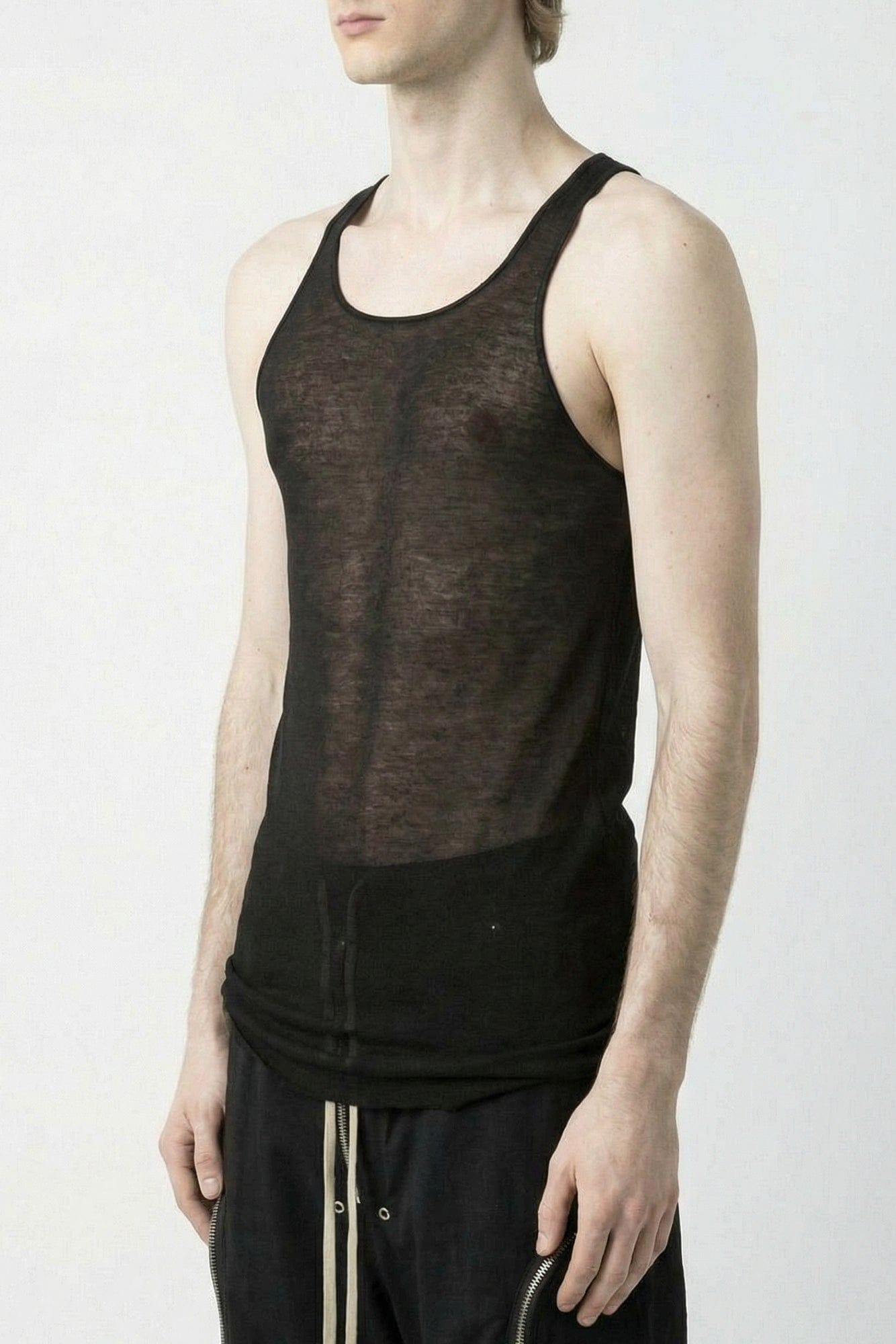 Rick Owens Basic Rib Tank SS26 – Antidote Fashion and Lifestyle