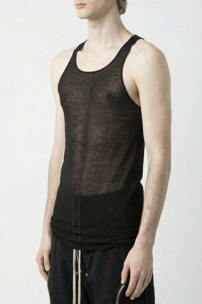Rick Owens Basic Rib Tank SS26 side