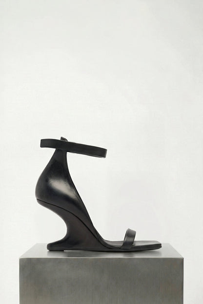 Rick Owens Cantilever Sandal in Black