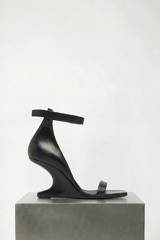 Rick Owens Cantilever Sandal in Black