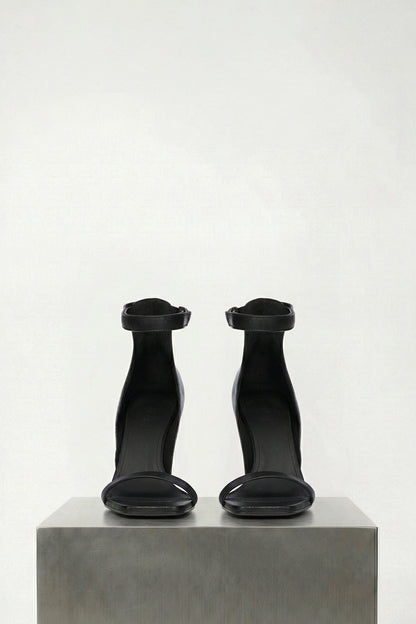 Rick Owens Cantilever Sandal in Black front