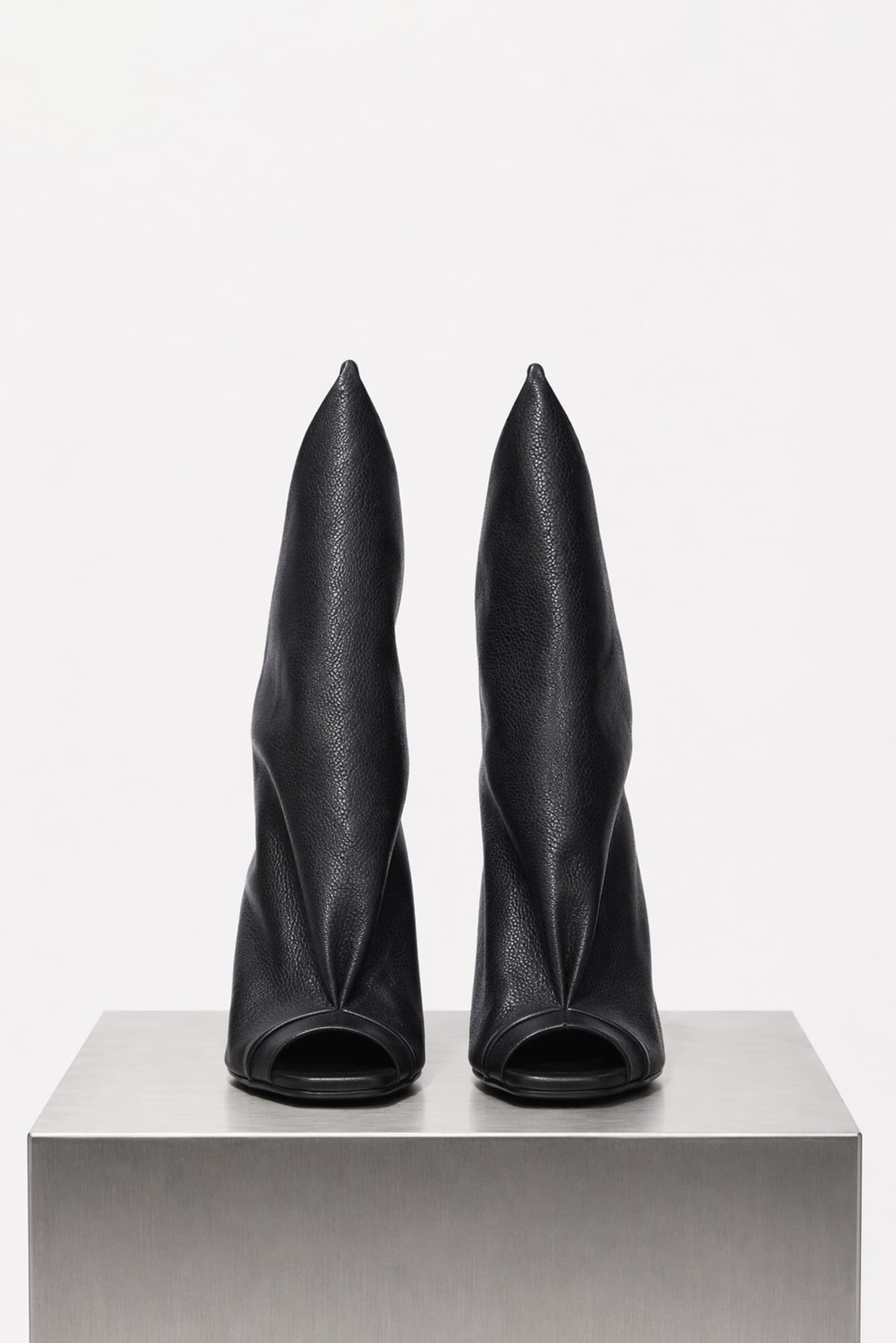 Rick Owens Cantilever Strutter Sandal in Black
