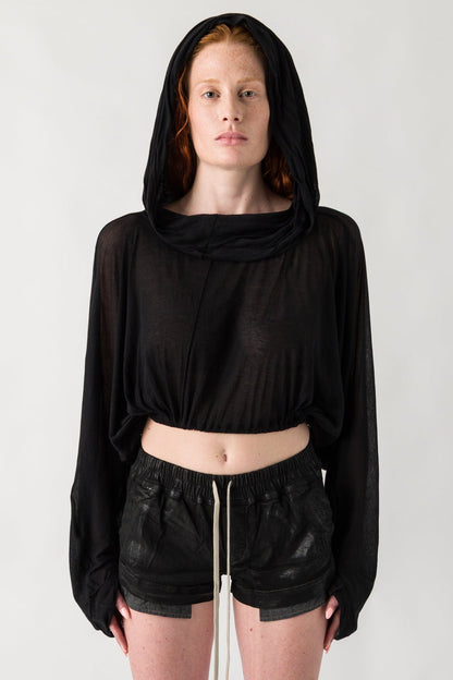 Rick Owens Cropped Hooded Tunic