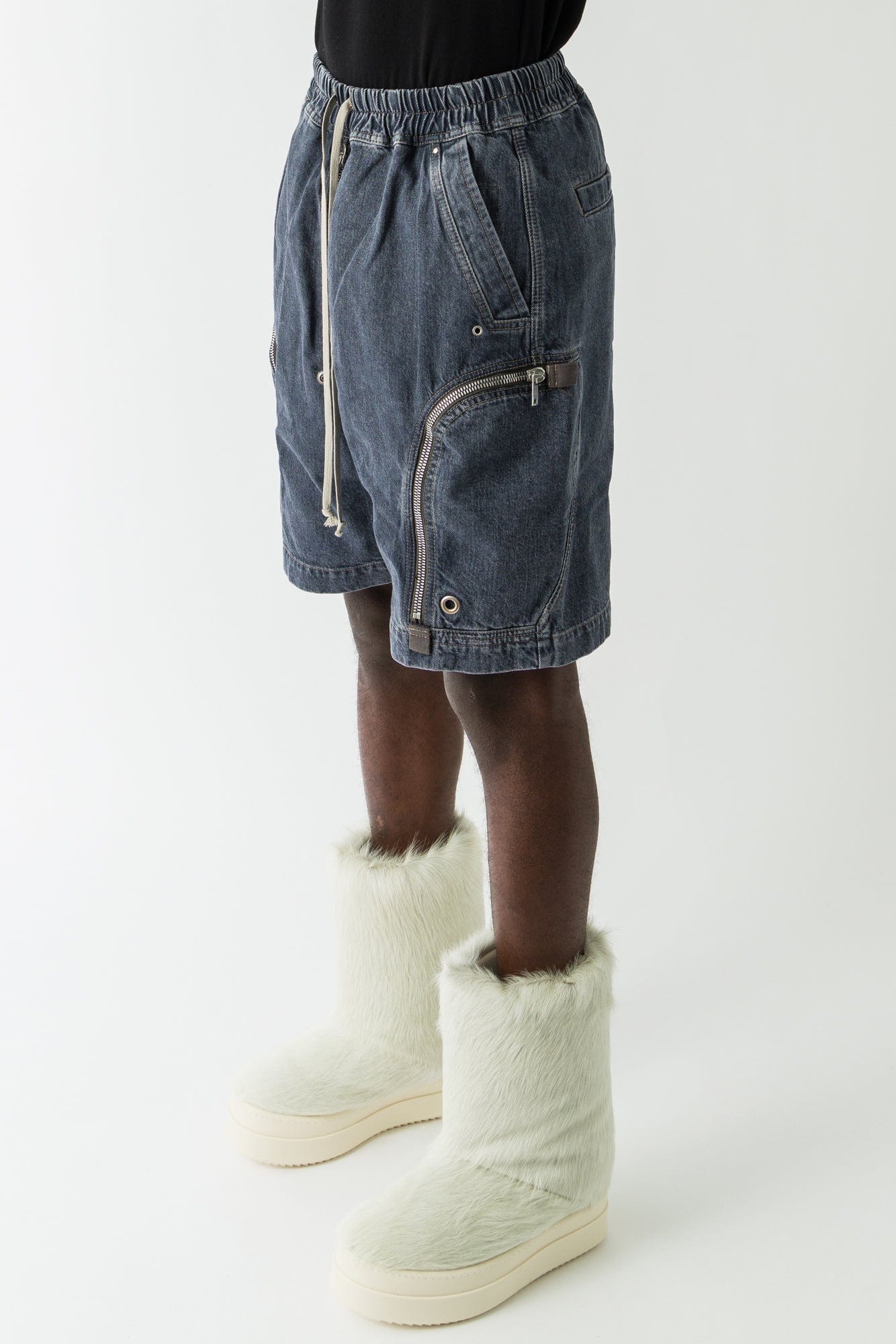 Rick Owens DRKSHDW Bauhaus Shorts in Denim – Antidote Fashion and