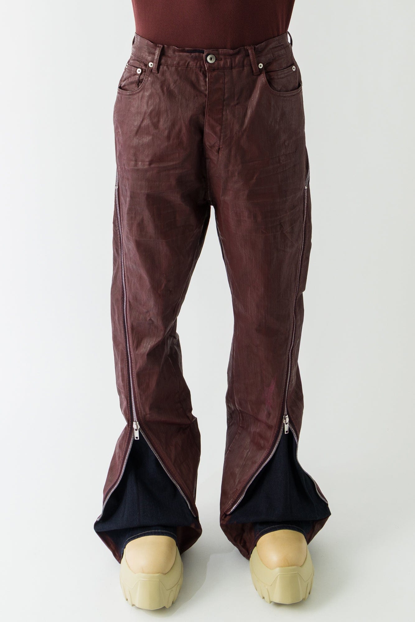 Rick Owens DRKSHDW Bolan Banana in Scab Wax