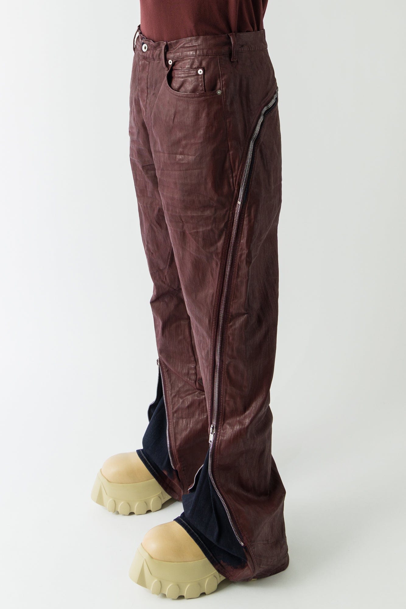 Rick Owens DRKSHDW Bolan Banana in Scab Wax