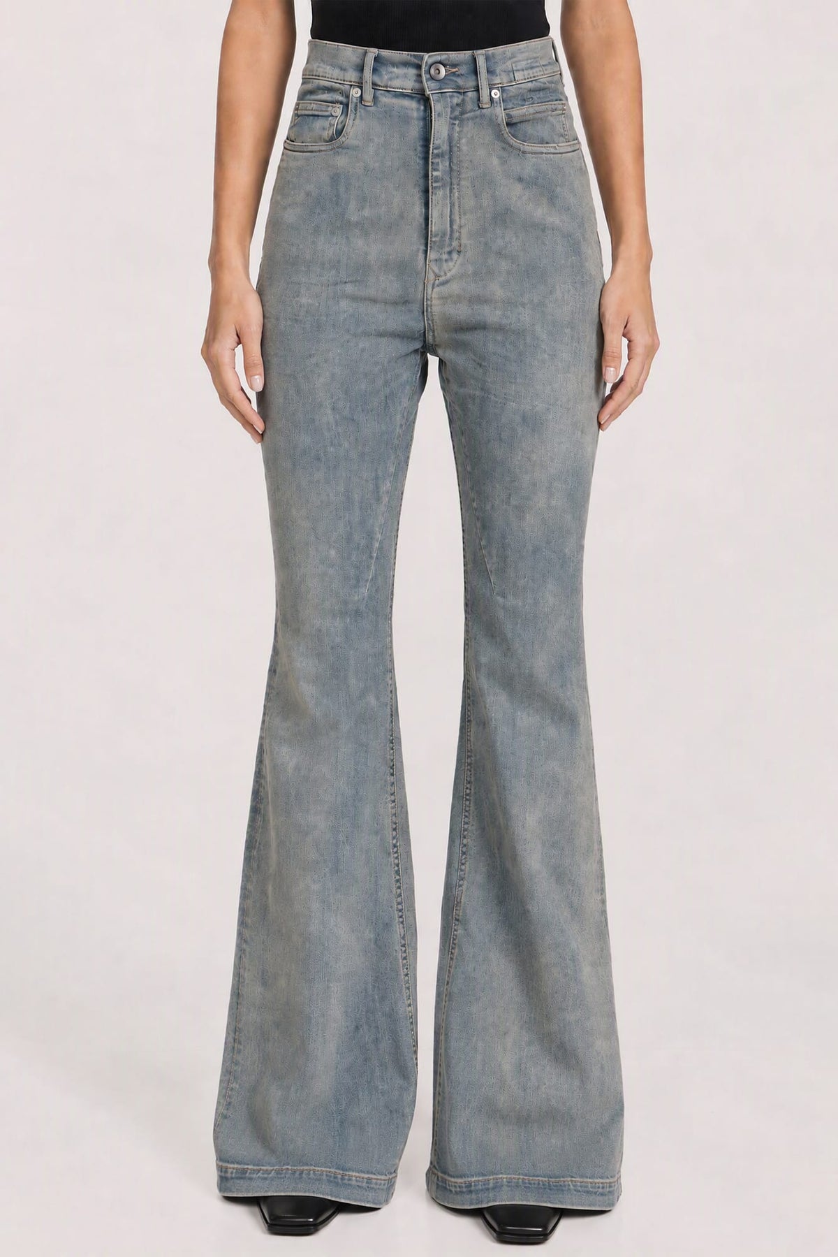 Rick Owens DRKSHDW Bolan Bootcut in Mineral