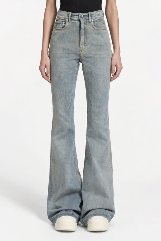 Rick Owens DRKSHDW Bolan Bootcut in Mineral